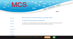 Desktop Screenshot of mcs-gaswarnanlagen.de